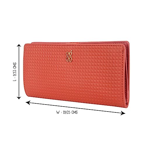 Image of Baggit Women's Airy Hiart Combo Bag and Wallet- Multicolour