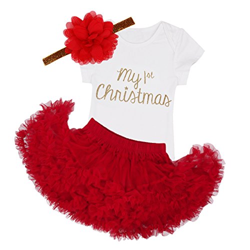 baby's 1st xmas outfits
