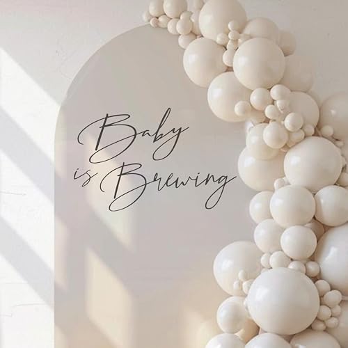 Vinilo decorativo Baby is Brewing 32x20 pulgadas