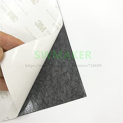 Lysee 3D Printer Parts & Accessories - 5pcs 220x220mm i3 V2.1 3D Printer Spare Parts Printing Heated Bed Sticker Similar with Buildtak i3 Heated Plate - (Size: 220x220mm)