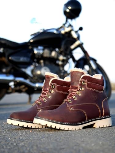 Image of Bacca Bucci Men Leather Hiking Boot