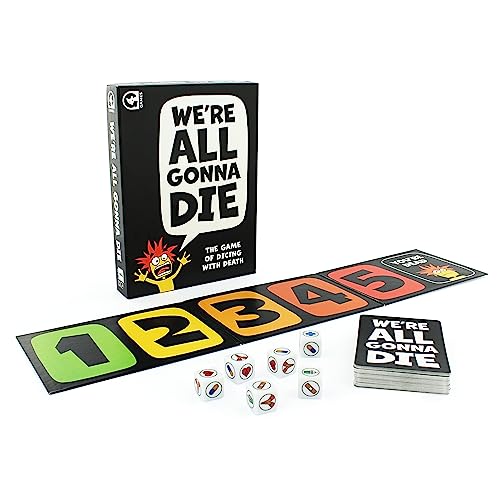 Ginger Fox: We're All Gonna Die - Hilarious Adult Party Game, The Co-Operative Card Game of Dicing with Death, NSFW Silly Humor, Ages 16+, 1+ Player