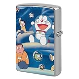 ドラえもん ライター アーマー ZIPPO兼用ケース 軽量 登山 キャンプ ライター 小型 防風 シルバー ジッポライター 交換用外側ケース 誕生日 記念日 プレゼント 防水 登山 キャンプ サイクリング