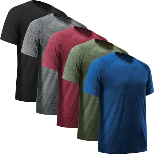 T-shirt d'entraînement homme fini la transpiration avec ce haut athlétique léger