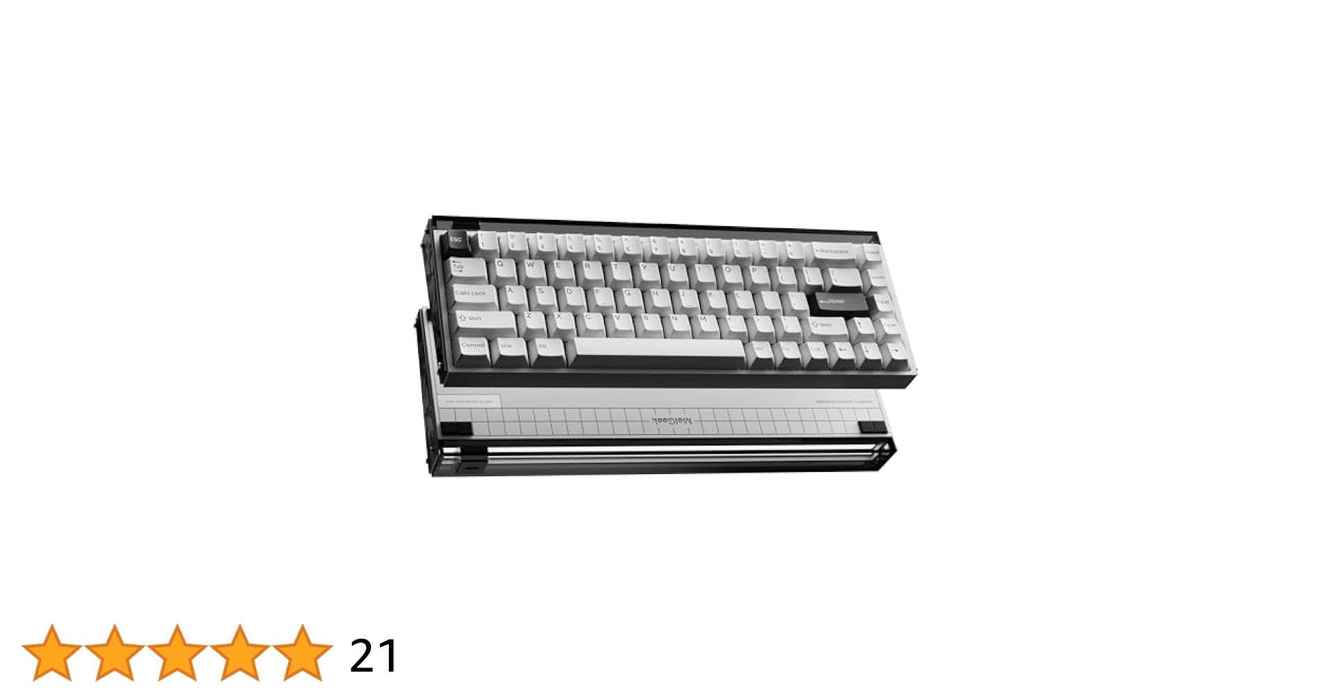 キーボード Melgeek Made68 Ultra white MelGeek MADE68 Ultra Rapid Trigger Gaming Keyboard