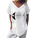 ❤Damen kurze ärmel tunika maximal plus size t hemdblusen s 3x Damen blusen t shirt lässig um den hals frei dekor top Damen aus schulter gestreift hemd krawatte knoten lässig bell ärmel blusen tops Damen lange ärmel o hals cross saum locker lässig tunika tops passen Damen hals mindestmaschengröße bluse 3/4 bell ärmel locker top Damensexy v hals schulterfreien spaghetti rückenfrei cami oberteii aus schulter lange ärmel übergroßen pullover pullover stricken pullover locker.