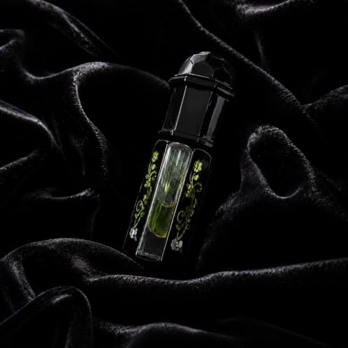 Image of Green Oud Attar Perfume Oil for Men & Women | Long Lasting Alcohol-Free Concentrated Attar | Citrus, Amber, Green Leaves, Rose, Iris, Lily of the Valley | Premium Roll-On Fragrance | 3ml
