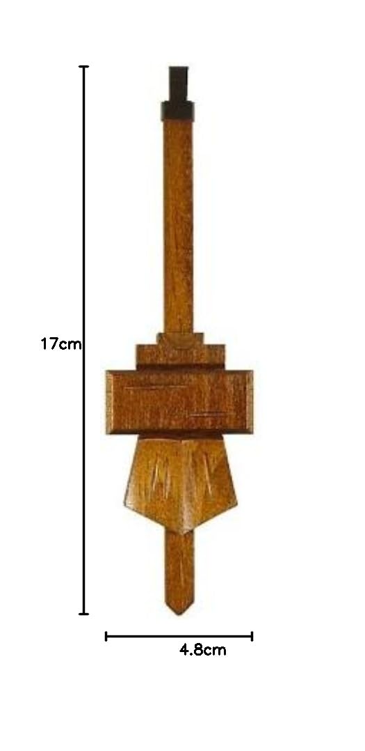 Pendolo per orologi a cucù fatto a mano
