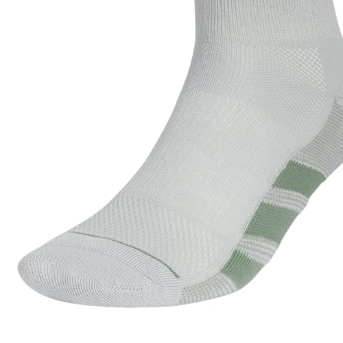 Image of adidas Men's All Day Training Quarter Socks sports performance above the ankle height with cushioning for running (3-Pair)