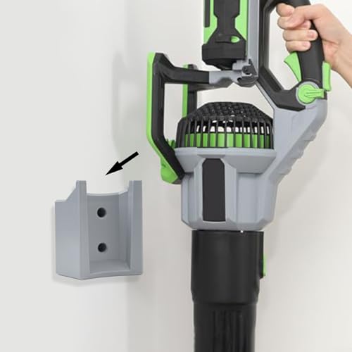 Support Mural Pour Souffleur De Feuilles EGO 765 CFM Power+ LB7654 LB7650 - ABS Robuste Gris