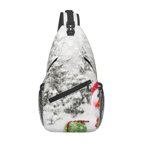 Sac de poitrine aigle patriotique pour rando et voyage