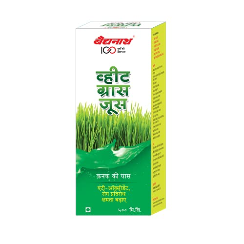 Image of Baidyanath Ayush Kwath - 60 Tablets & Baidyanath Wheatgrass Juice - Natural, Herbal Detoxifier - 500ml