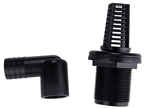 Aquatics 1 - Inch Bulkhead Fitting Kit Fit Sch40 1