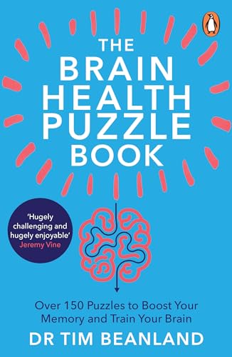 The Brain Health Puzzle Book: Over 150 Puzzles To Boost Your Memory And Train Your Brain