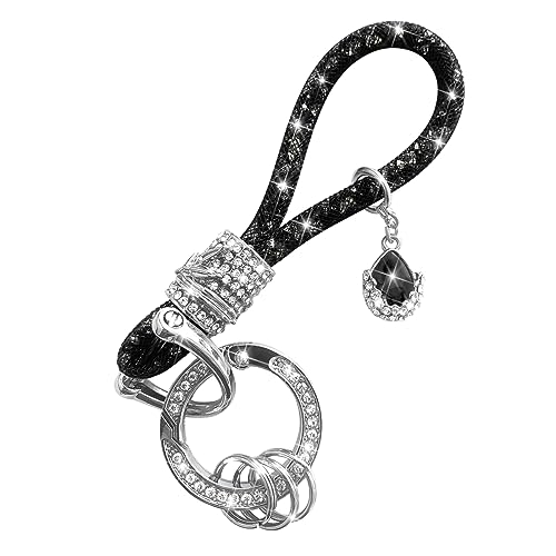 JNNJ Portachiavi per Auto in Cristallo