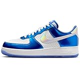 Nike Air Force 1 '07 LV8 Men's Shoes (HV5751-435, Light Photo Blue/Photon Dust/Racer Blue/Multi-Color) Size 10.5