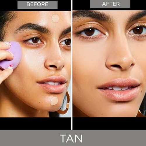 Image of Hey Honey Trick and Treat CC Cream SPF 46 | Active Moisturizing Color Correcting Cream with Honey & Propolis | Best Cover For Rosacea, Skin Redness & Mature Skin | 1 oz (Tan Tone)