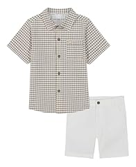 Bright White/Cream Plaid