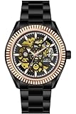 Invicta Objet D Art 69757 Orologio da Uomo - Movimento Automatico - Acciaio Inossidabile con Quadrante Nero - 43 mm