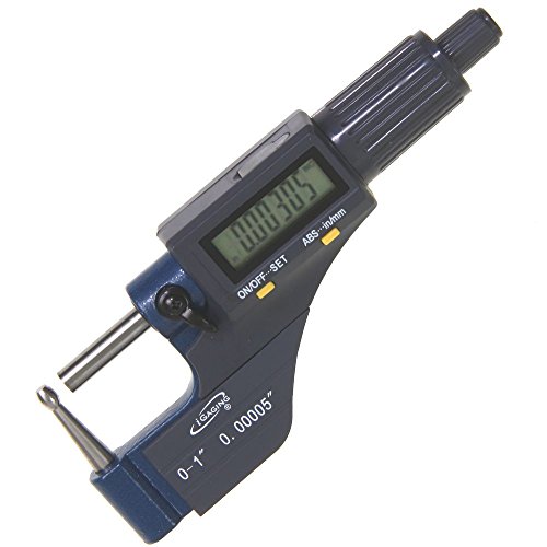 iGaging Digital Micrometer w Data Output 0-1"/0.00005"/0.001mm Tube