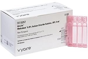 Modudose Saline Solution for Nebulizer: 100/Box (5257 - 5mL Unit Dose)