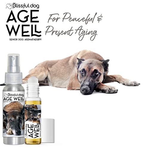 Image of The Blissful Dog Belgian Malinois Age Well Dog Aromatherapy Roll-On Bottle for Your Dog's Peaceful Ageing