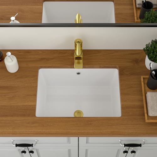 Logmey LMT2014 Keramik Unterbau Waschbecken 50,8 cm