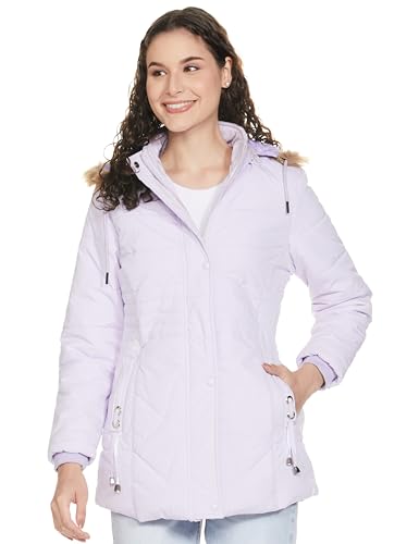 Image of Qube By Fort Collins Women's Nylon & Net Nylon Standard Length Jacket