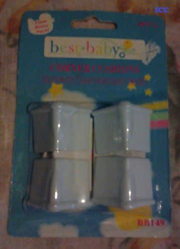 4PC Baby Proofing Corner Protectors Child Safety Table Edge Guards Bump Cushion