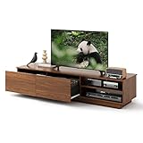 WLIVE テレビ台 テレビボード ローボード tvボード 木製 壁寄せ 幅150×奥行40×高さ38cm AV機器対応 棚付き 引出付き 隠す収納スペース