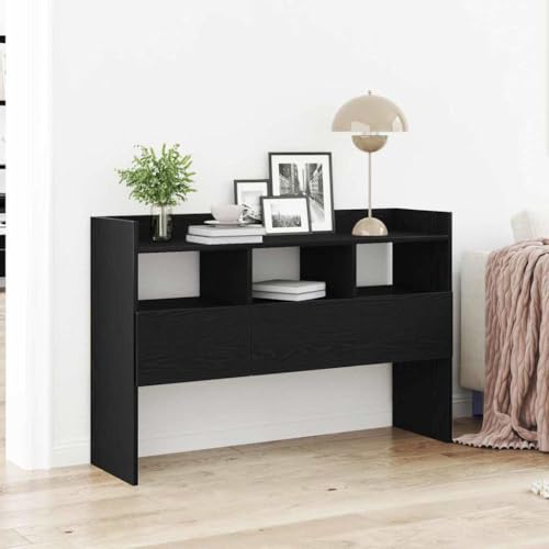 Sophrelle Vitrina Roble Negro 105 x 30 x 70...