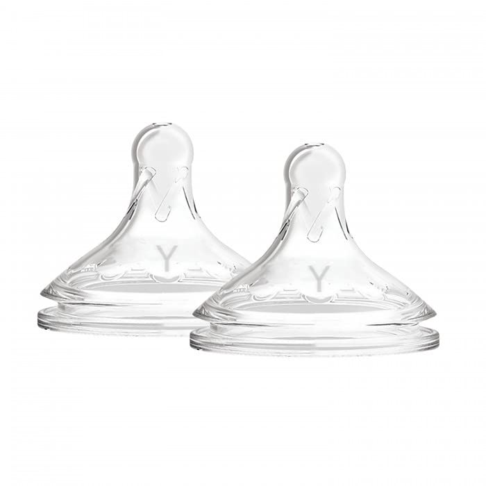 Dr Browns Dr Browns Y-Cut Wide-Neck Silicone Nipple, Piece of 2 WNY201-INTL