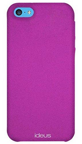 Ideus COIP5CRRFU   Carcasa de goma rugosa para Apple iPhone 5C, color rosa