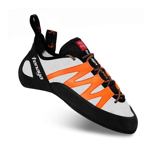 Preisvergleich Produktbild Tenaya Tatanka Kletterschuhe für Katzen, Unisex, Weiß orange, 3 UK