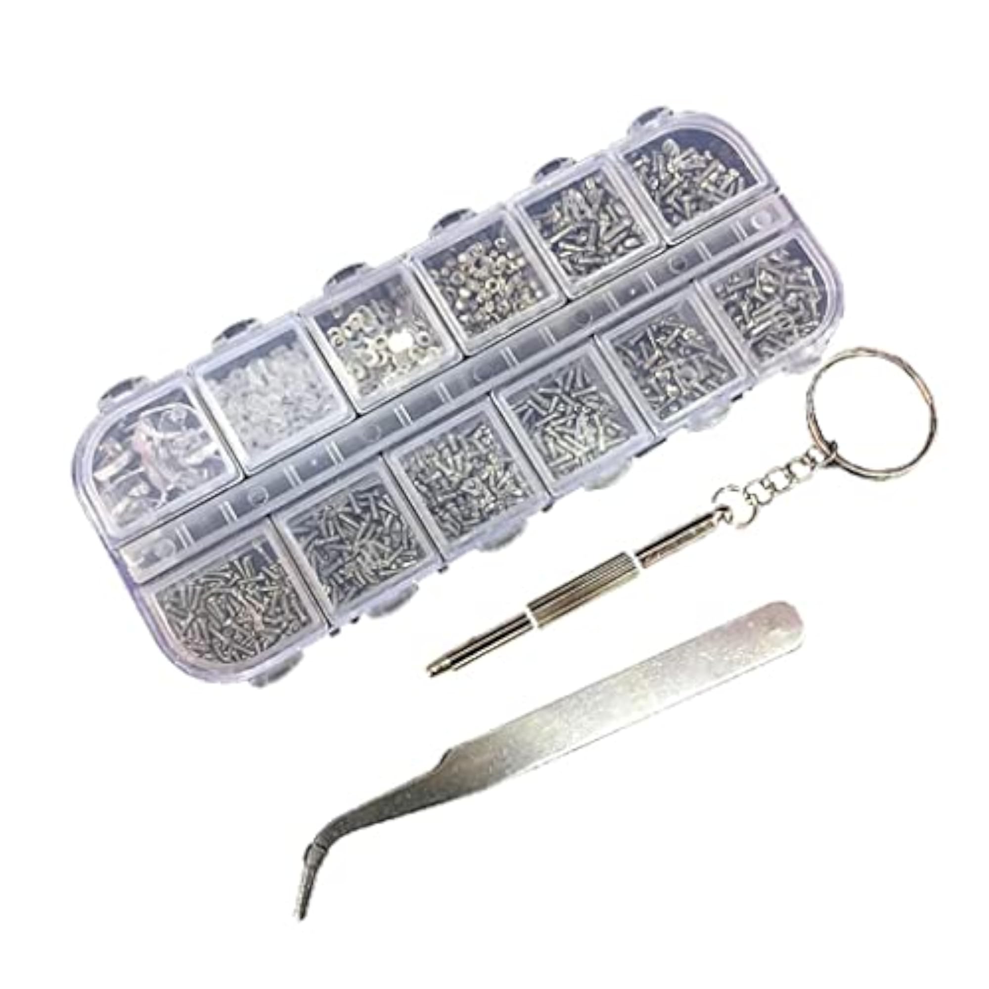 Optician Screw Nut Assortment Fix Kit for Glasses