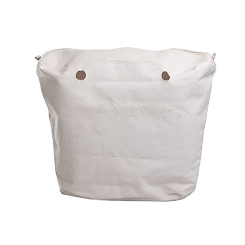 O bag OBCV01, Bolso Mujer, Beige (Naturale), 29x25x9 cm (W x alto x largo)