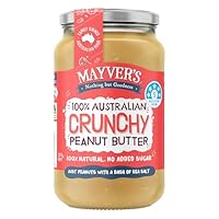 Mayver's Super Natural Crunchy Peanut Butter 375g