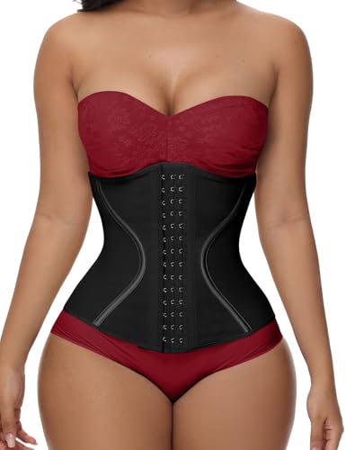 Image of SHAPSHE Short Torso Waist Trainer for Women Corset Hourglass Body Shaper