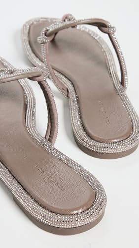 Image of Tory Burch Women's Miller Knotted Pave Sandals