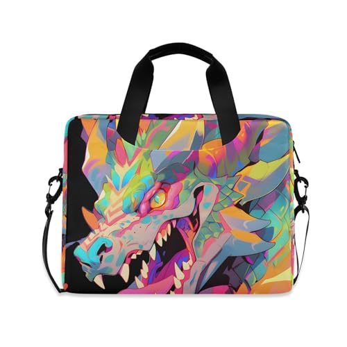Maletín para portátil ALAZA Rainbow Dragon Magic 13-15.6 pulg miniatura 1