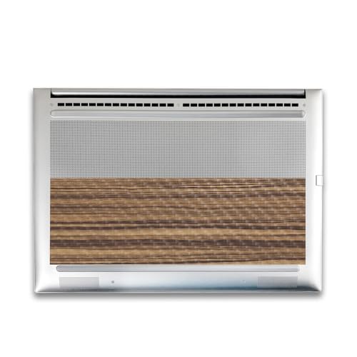 Image of Carbon Fiber Gaming Skin Compatible with HP Envy x360 16 inch (2023) - Dark Zebra Wood - Premium 3M Vinyl Protective Wrap Decal Cover - Easy to Apply | Crafted in The USA by MightySkins