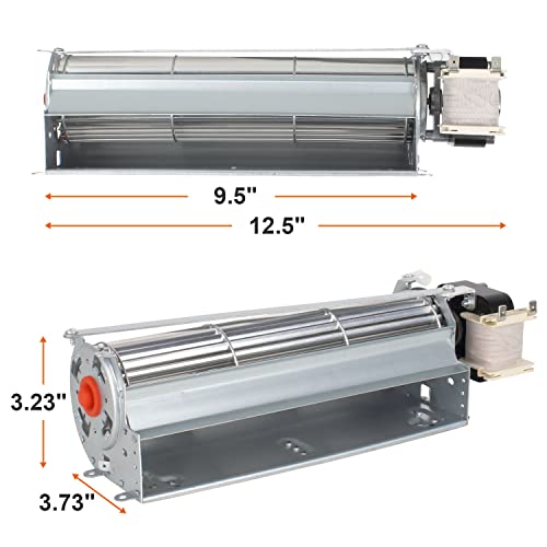 DELSbbq GFK4 GFK4A GFK4B FK4 Fireplace Blower Fan Kit for Heatilator, Majestic, Lennox, Vermont Castings, Monessen, CFM, Temco Fireplace, Rotom HB-RB74K, R7-RB74K