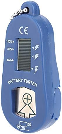 Hearing Aid Battery Tester, LCD Display Key-Rings Battery Measuring Device