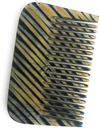 INSTOOKNatural Horn Comb Of Hair/Health Care Hair Comb Hairdressing Comb (Dimension 9.5 X 6.3 CM)