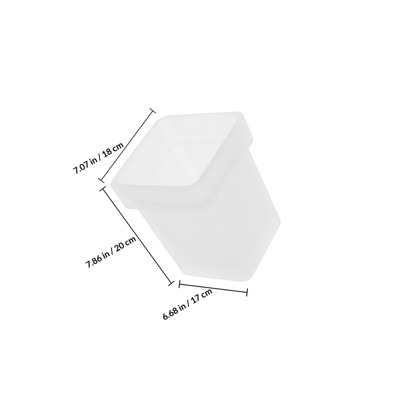 SHINEOFI Escobillero de Cerámica para Baño Diseño Cuadrado y Base Fácil de Limpiar, Adecuado para Hogares y Lugares Públicos, Versátil y Práctico