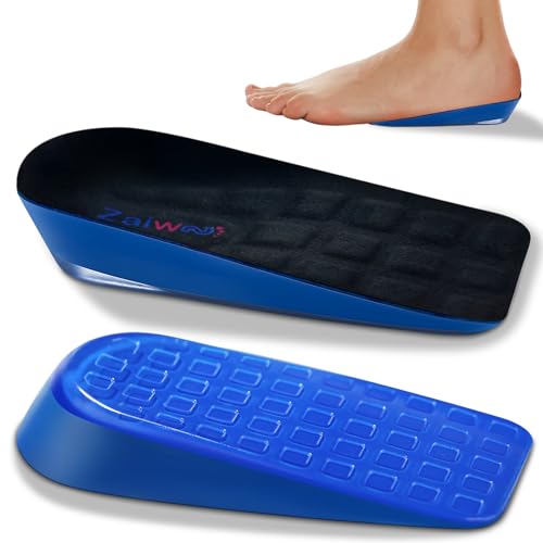 ZAIWOO Heel Cushion for Shock Absorption, Heel Pain Relief Inserts, All-Day Comfort for Heel Spurs &...