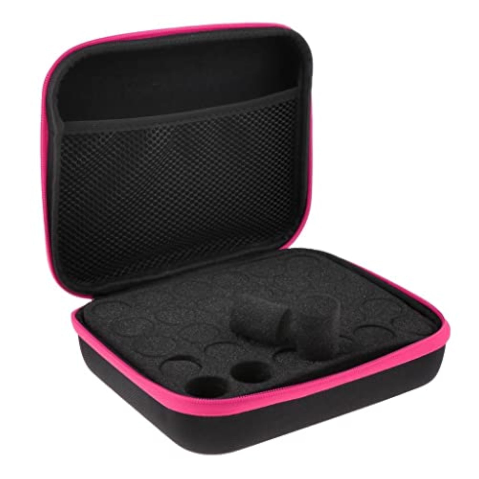 30 Bottles Essential Oil Carry Case Holder Storage Bag Box, Pink