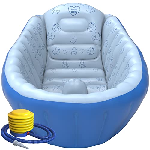 💚 PORTATILE - usala a Casa per il bagnetto neonati ò all'esterno come Piscina , Ottima da Viaggio, è la Soluzione Salvaspazio richiudibile Perfetta rispetto ad altri modelli pieghevoli molto più ingombranti