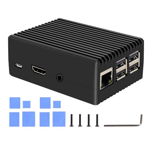 Amazon.co.jp: Geekworm Raspberry Pi 3 B+/3B ケース P252 受動冷却