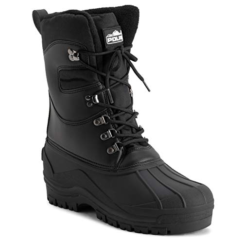 Image of POLAR Mens Snow Hiking Mucker Duck Grafters Waterproof Saftey Thermal Boots
